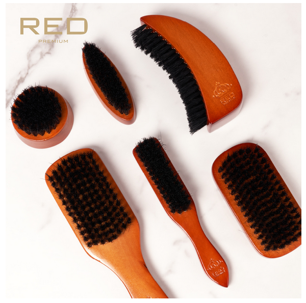 Premium 100% Boar Bristle Beard Brush for Men - Natural Wood Handle, Soft & Firm Bristles for Grooming, Styling & Conditioning - Perfect for Daily Beard Care & Styling at Home or Travel