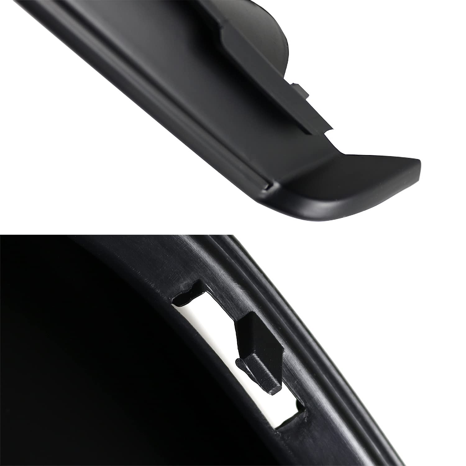 Spec-D Tuning R Style Rear Bumper Diffuser with Side Valances Panel for 2015-2017 Ford Mustang - Aggressive Styling & Aerodynamic Upgrade for Street Racing & Car Shows