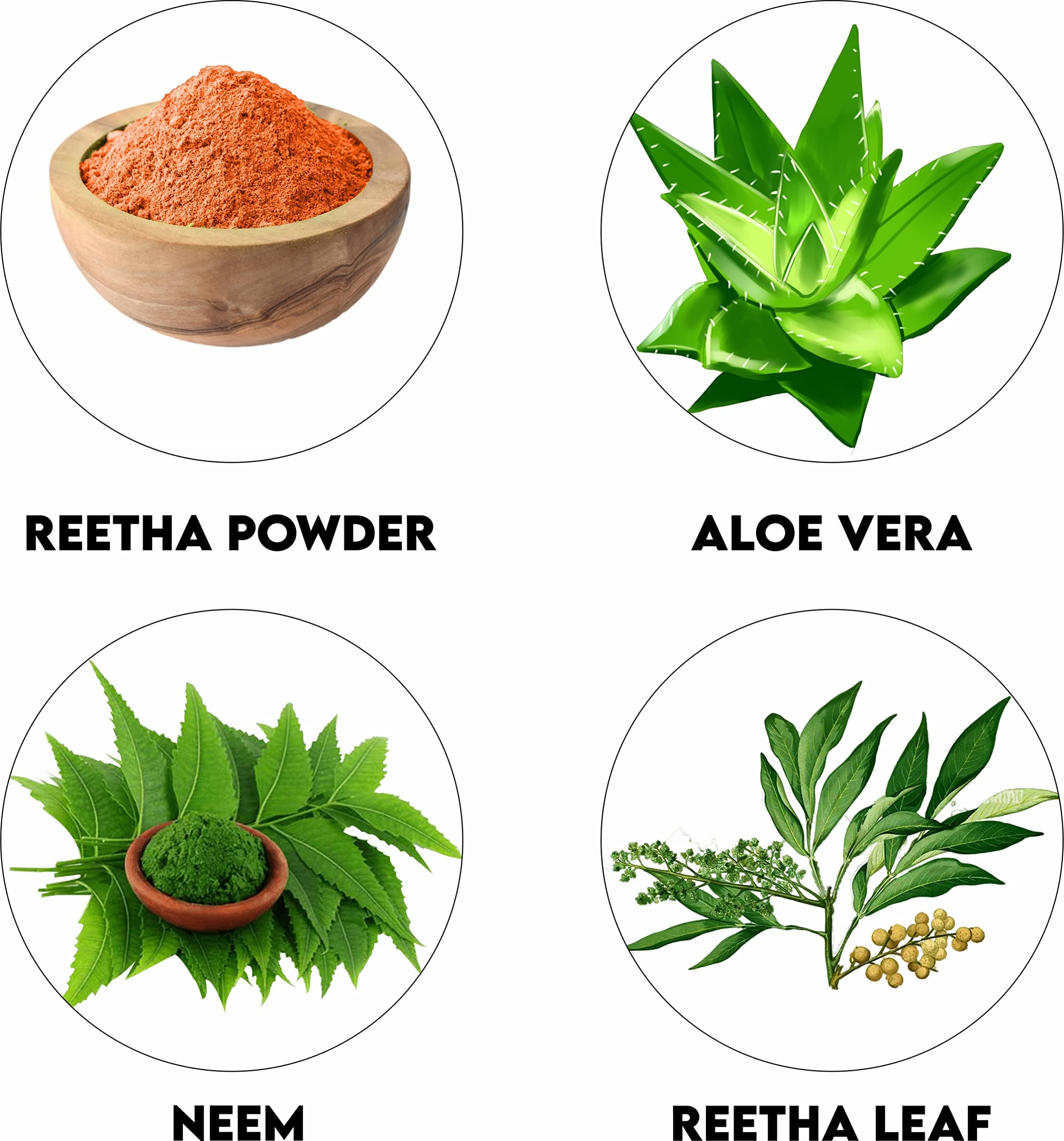 Organic Reetha Powder for Hair Growth & Care - 500g | Natural Soapnut Powder for Smooth & Shiny Hair | Promotes Hair Strength & Scalp Health | Ideal for DIY Hair Wash, Shampoo & Scalp Treatment at Home