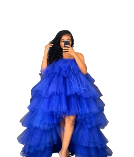 Elegant High Low Tulle Skirt for Women - Layered Orchid Photography Dress, Prom Gown & Graduation Party Attire | Perfect for Birthday Photo Shoots, Special Occasions & Formal Events