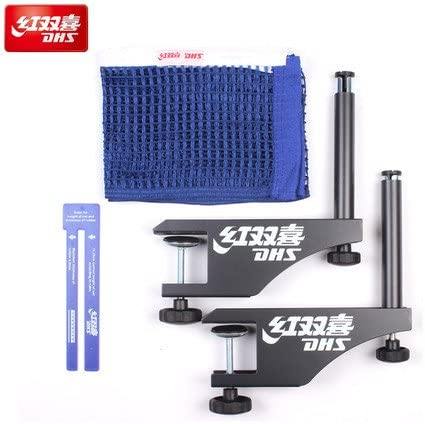 Premium DHS P145 Table Tennis Net and Post Set - Professional Quality for Indoor & Outdoor Play - Perfect for Home, Club, and Tournament Use [DXHC046]