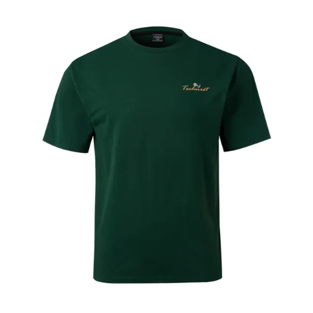 Technist 23TT 82A81 Unisex Oversized T-Shirt - Comfortable Cotton Green Casual Tee for Men & Women | Perfect for Streetwear, Lounge & Everyday Wear