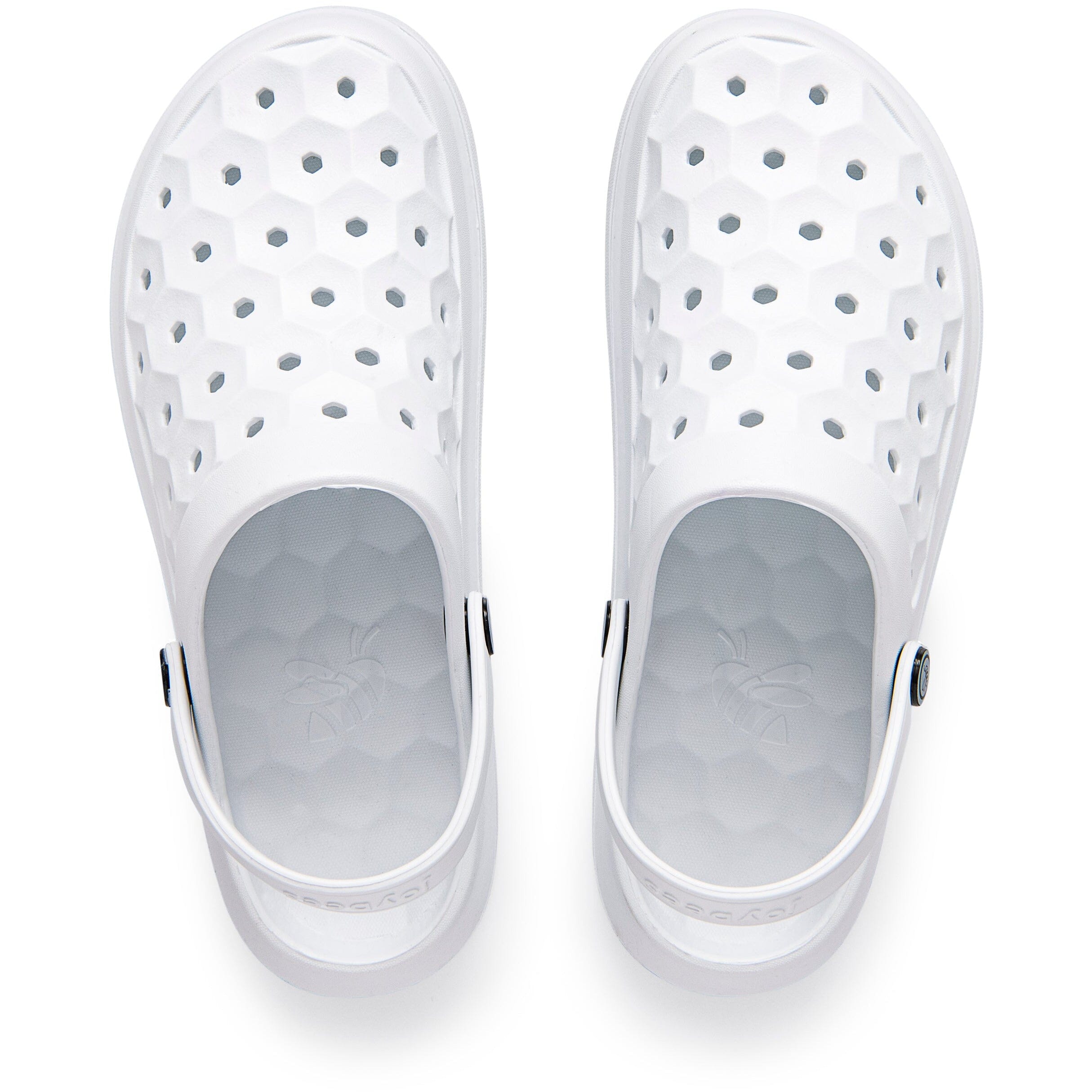 JOYBEES Women's Varsity Clog Shoes - Comfortable & Stylish Slip-Ons for Casual Wear, Outdoor Activities & Quick Errands