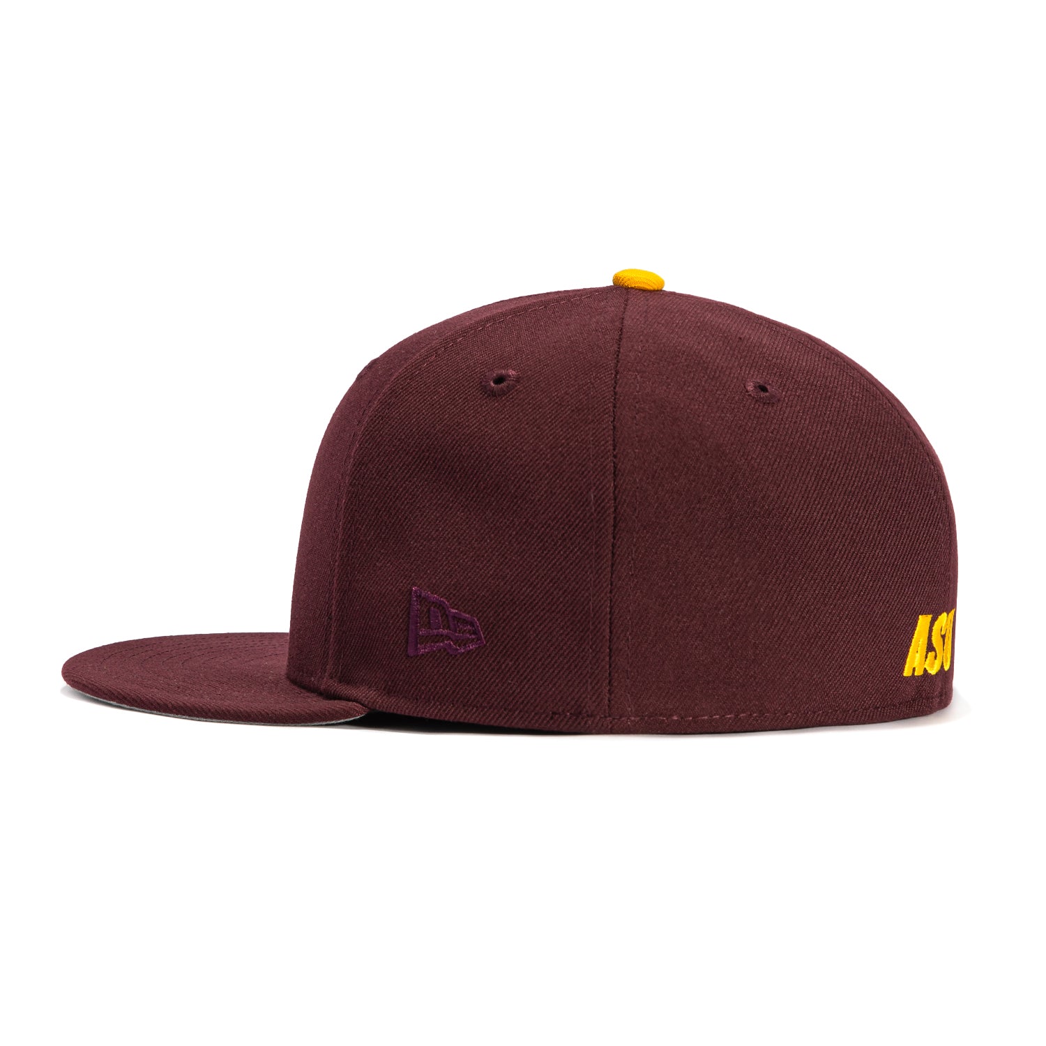 New Era 59Fifty Arizona State Sun Devils Snapback Hat - Maroon NCAA College Baseball Cap for Men & Women - Perfect for Game Day, Tailgating and Fan Gear