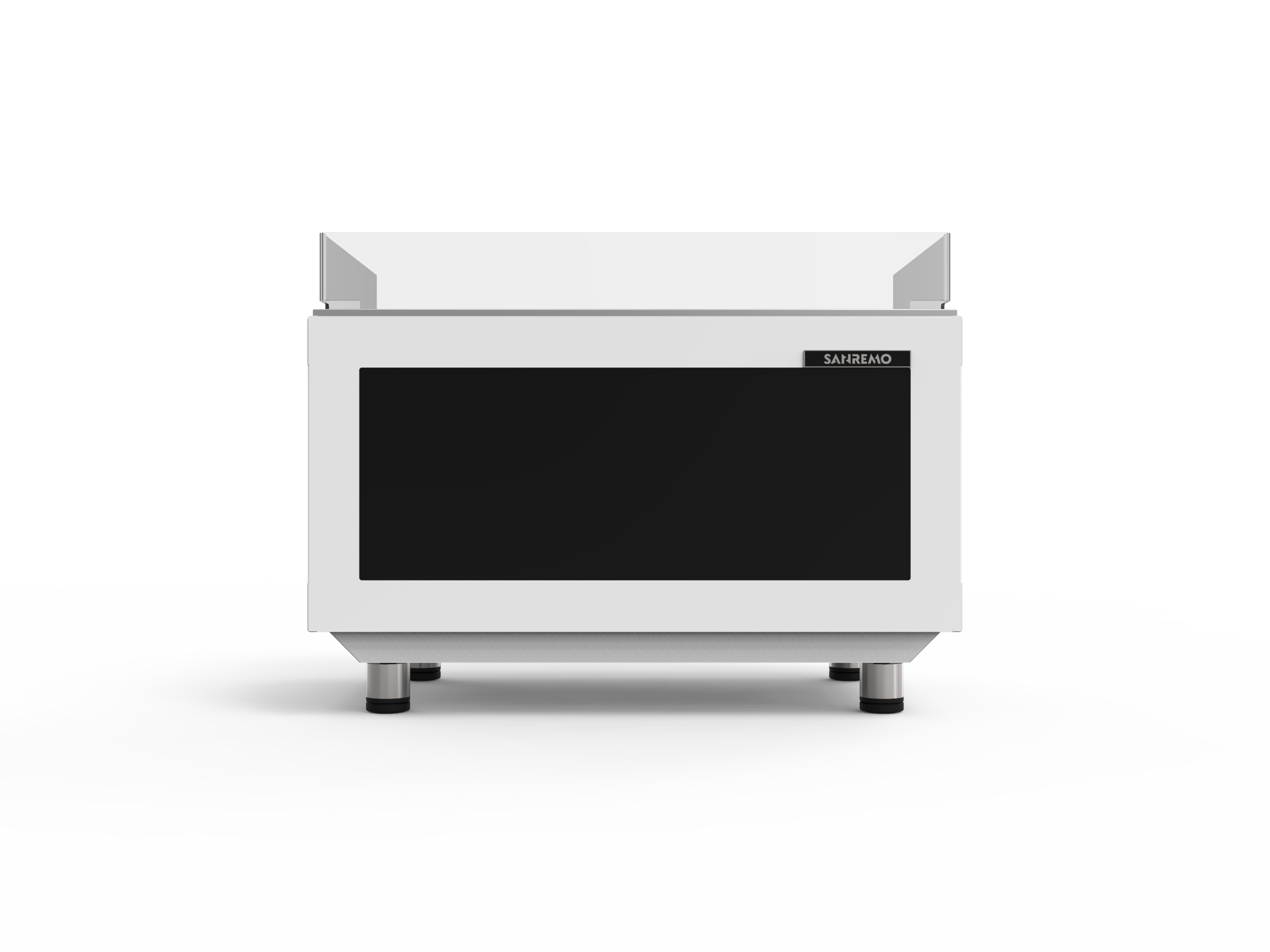 Sanremo ZOE Competition 2 Group Commercial Espresso Machine - White/Black - Professional Coffee Shop & Cafe Equipment for Baristas
