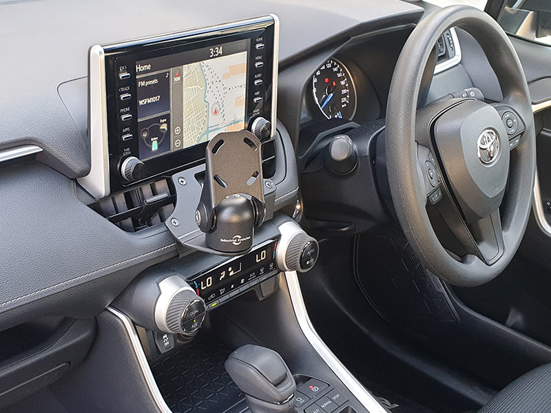 Industrial Evolution InDash Mount for Toyota Rav4 (2019-2023) - Secure Phone Holder for GPS Navigation & Hands-Free Driving - Perfect for Road Trips & Commuting