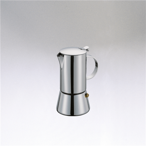 Frieling 4oz Stovetop Espresso Maker - Stainless Steel Moka Pot for Rich Espresso at Home | Perfect for Camping, Travel & Small Kitchens