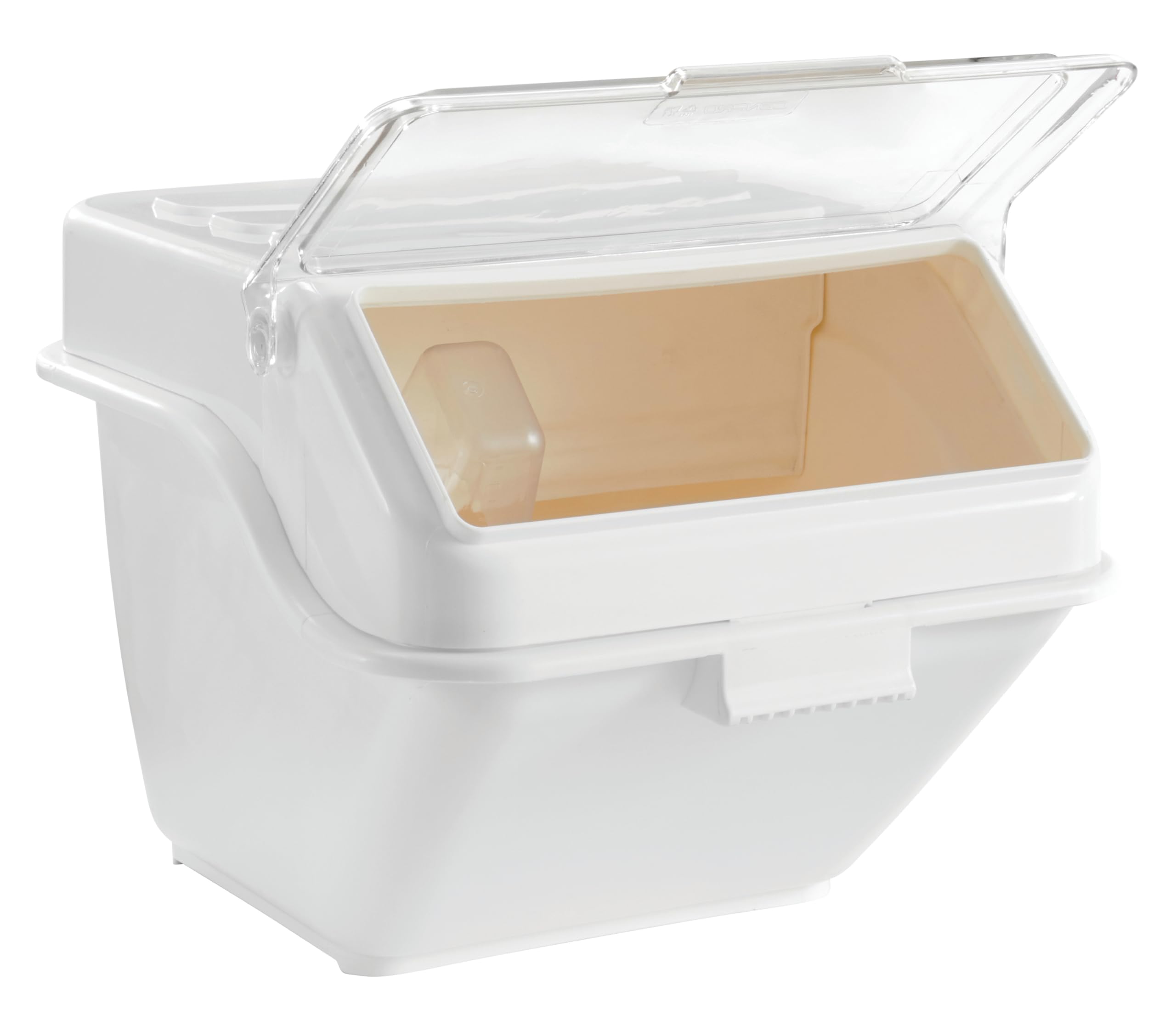 12.6 Gallon (200 Cup) Large Ingredient Bin - NSF Certified Food Storage Container for Sugar, Flour & Bulk Dry Goods - Holds 89 lbs Sugar or 60 lbs Flour - Perfect for Commercial Kitchens, Bakeries & Pantry Organization