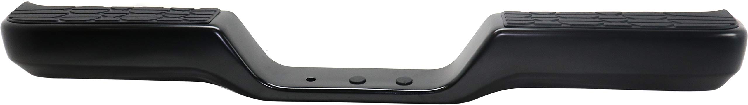 Evan Fischer Step Bumper with Mounting Brackets for 1989-1995 Toyota Pickup DLX - Black Powder Coated Steel Face Bar & Pads | USA Made | Replaces OEM #002283591201-PFM | Perfect for Off-Roading, Truck Upgrades & Enhanced Rear Protection