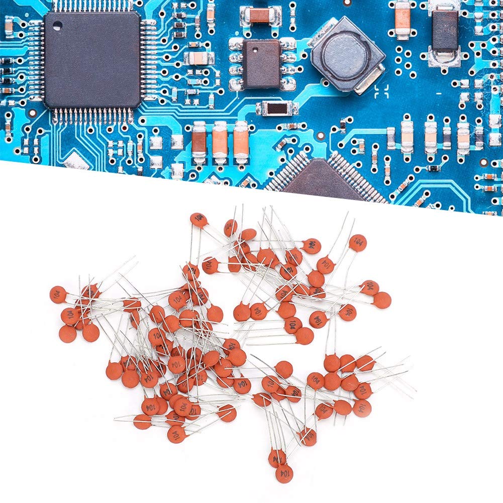 3600PCS 36 Values Ceramic Capacitor Kit (1pF-100nF, 50V) - Assorted Capacitors for DIY Electronics, Audio & Video Projects - Perfect for Hobbyists, Repair & Circuit Design