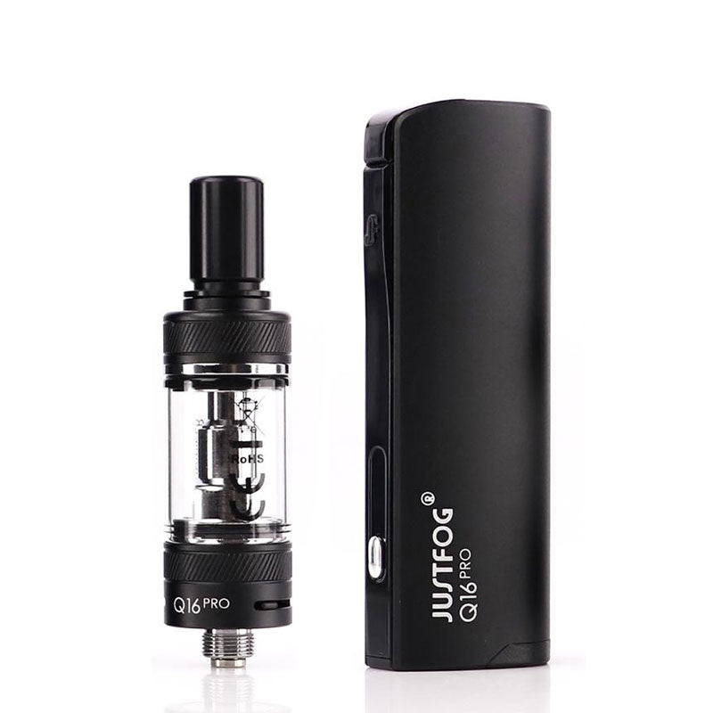 JUSTFOG Q16 Pro Kit 900mAh Vape Starter Kit - Portable & Rechargeable E-Cigarette for Beginners | Perfect for Travel, Work & Outdoor Use