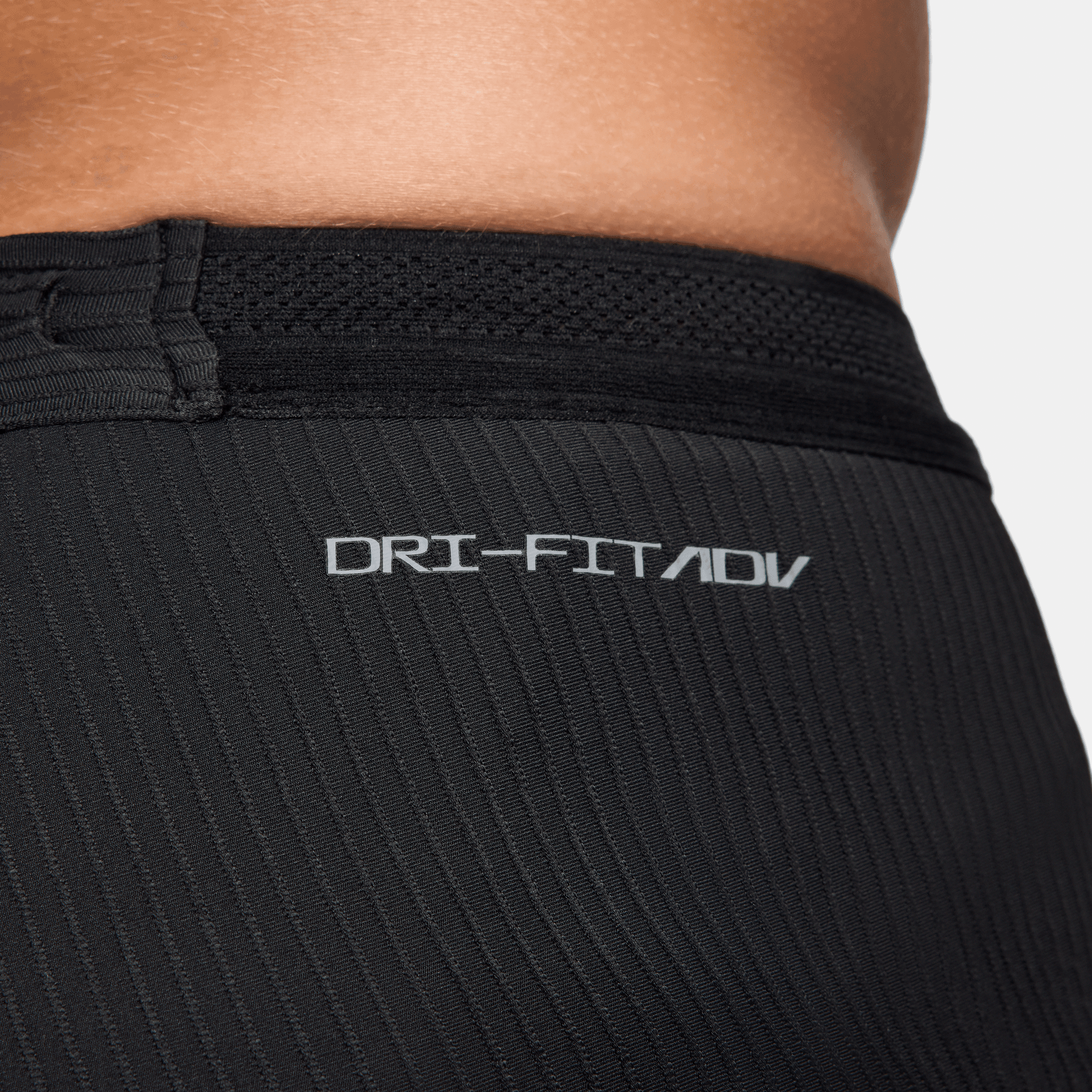 Men's Aeroswift DRI-FIT ADV Running 1/2 Length Tights - Black/Summit White - Moisture-Wicking Compression Pants for Marathon Training & Gym Workouts