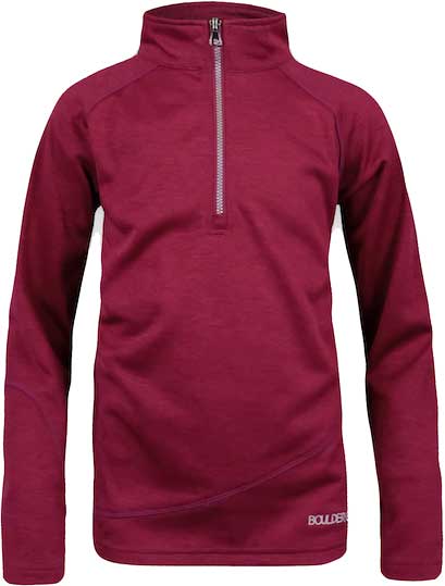 Boulder Gear Junior's Ruby Micro Quarter Zip Sweater for Girls - Lightweight Fleece Pullover for School, Hiking & Outdoor Activities 2020