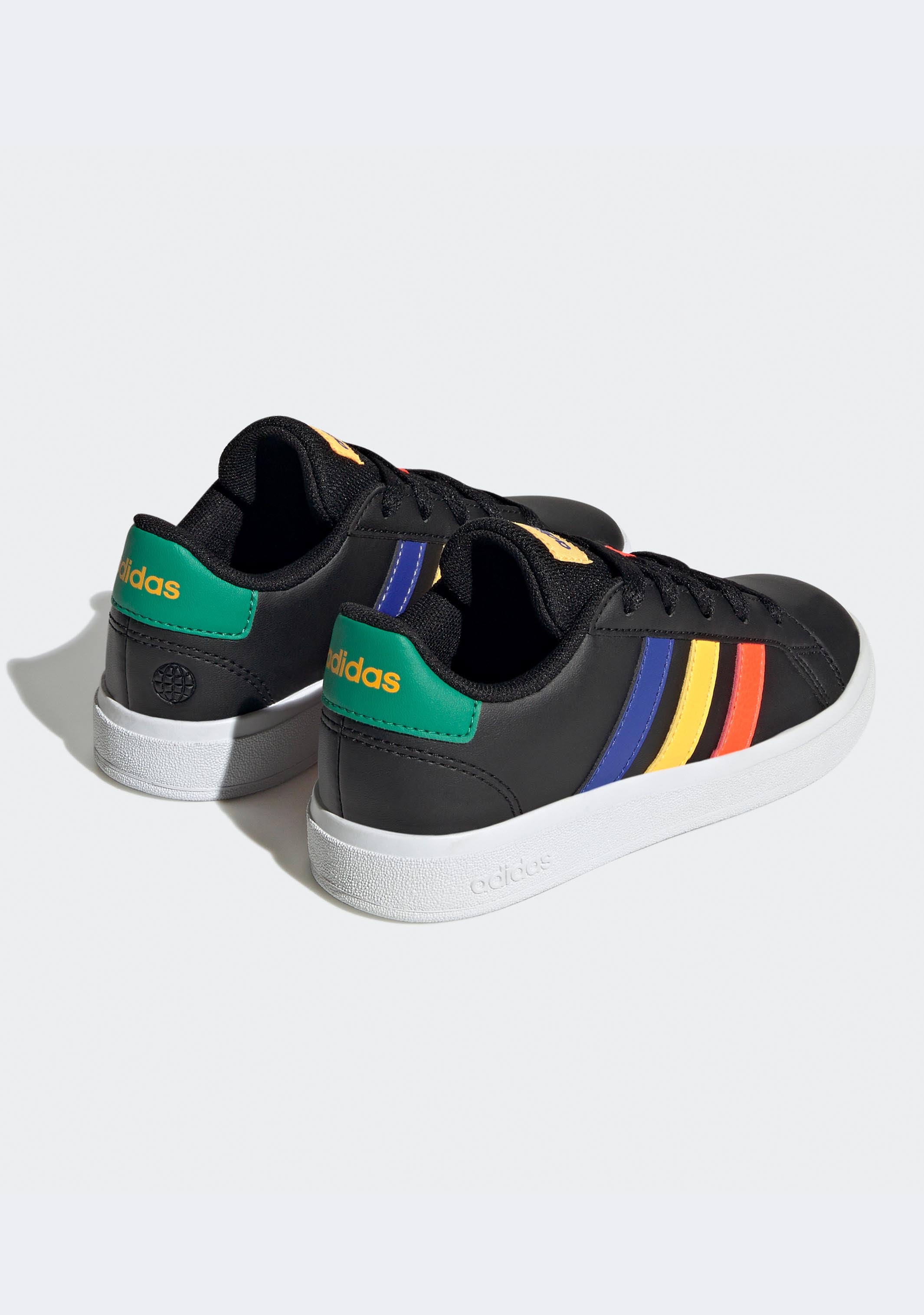 Adidas Kids' Grand Court 2.0 Sneakers - Comfortable & Durable Athletic Shoes for Boys & Girls - Perfect for School, Sports & Casual Wear