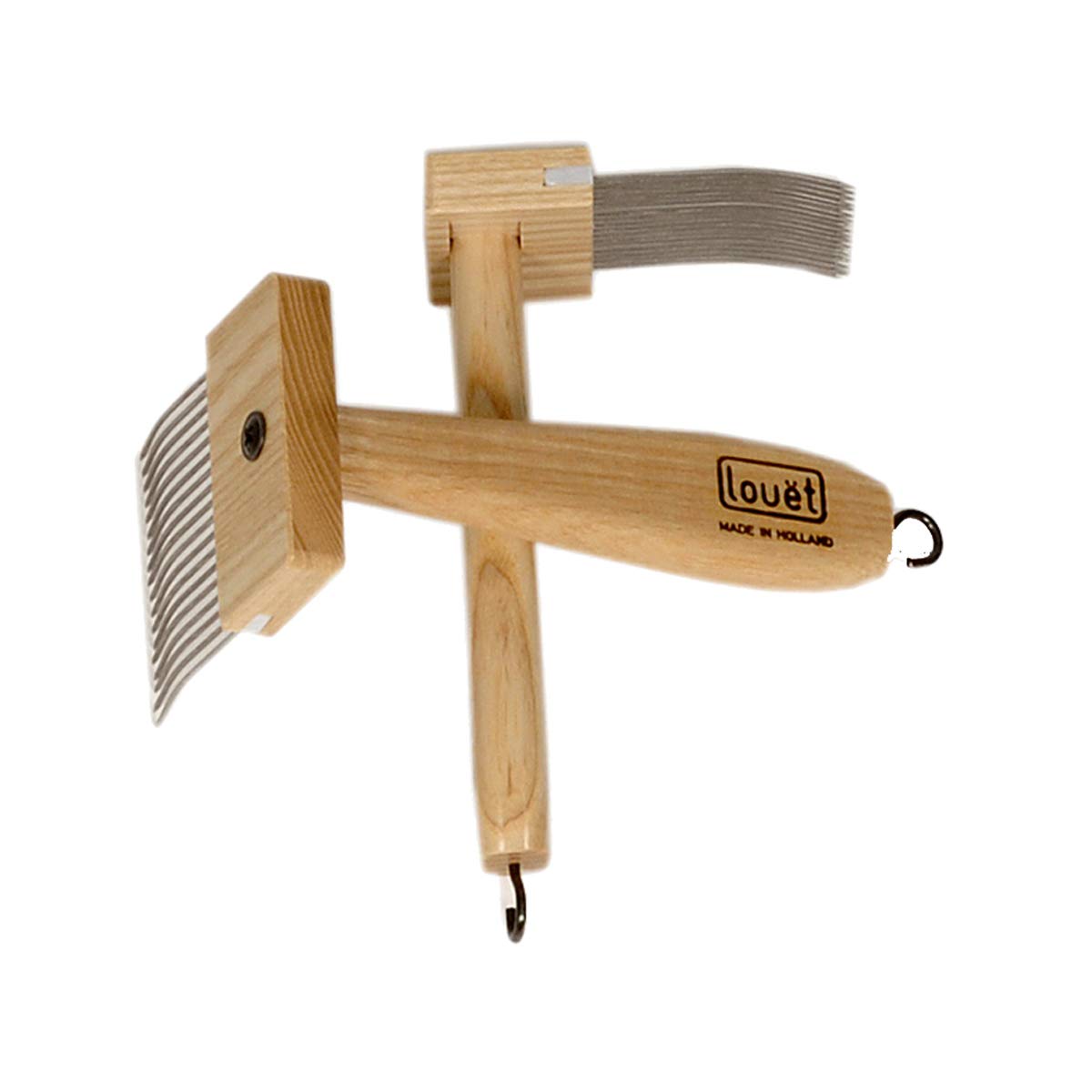 Single Row Mini Combs for Spinning Fiber Preparation - Perfect for Hand Spinners, Wool Processing & Yarn Crafting