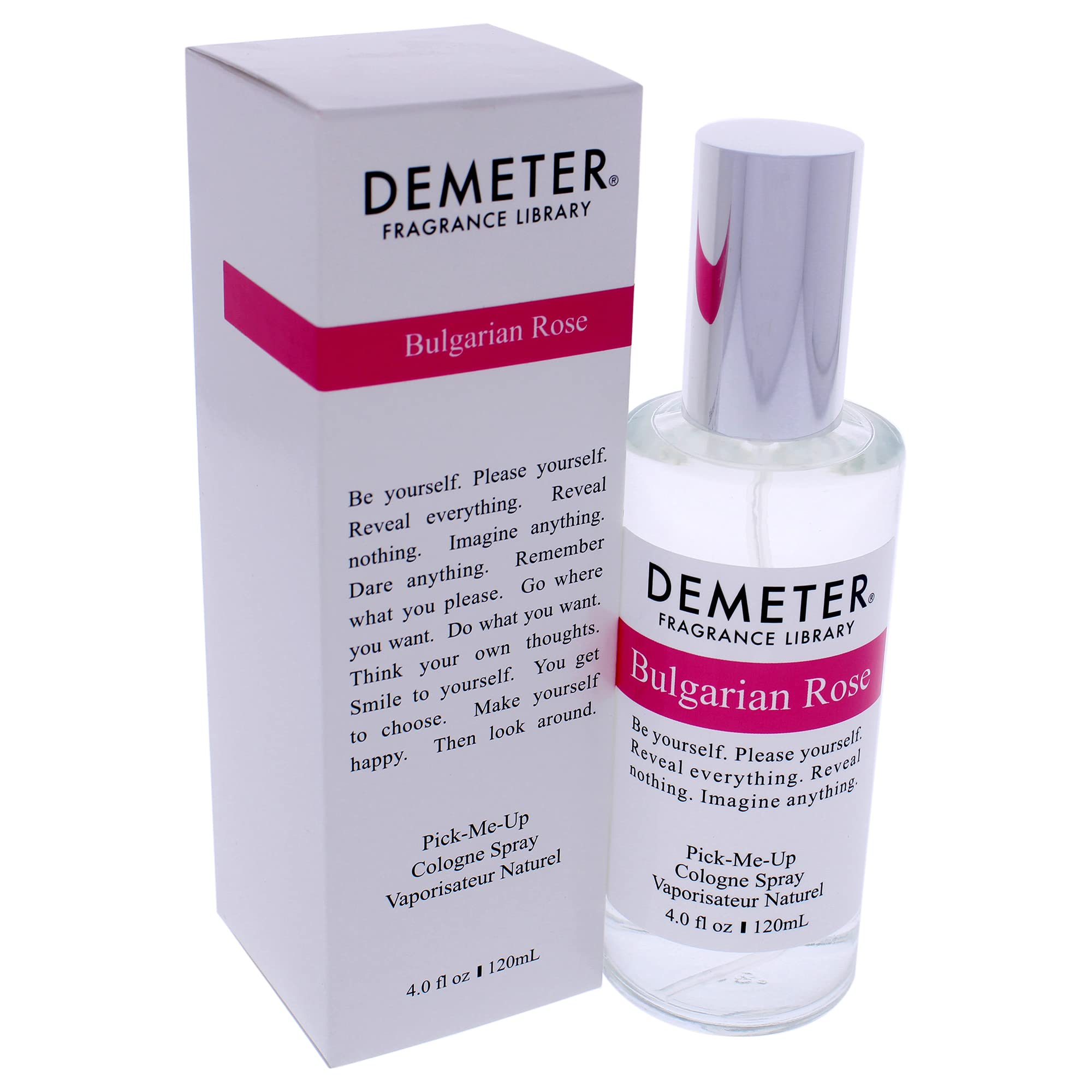 Demeter Bulgarian Rose Women's Cologne Spray - 4 oz Floral Perfume for Everyday Wear & Special Occasions