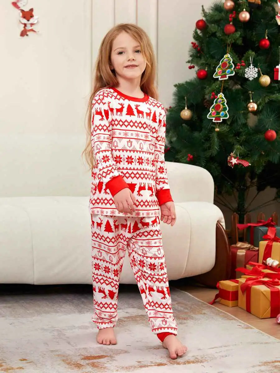 Reindeer Family Matching Christmas Pajamas Sets - Cozy Holiday Sleepwear for Women, Men & Kids | Perfect for Christmas Morning & Family Photos