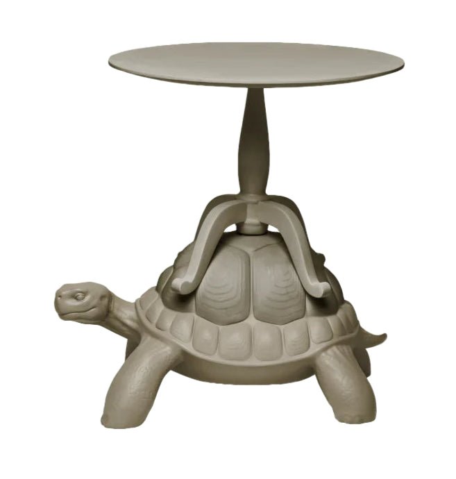 Qeeboo Turtle Carry Coffee Table - Unique Modern Home Decor for Living Room, Office & Lounge - Stylish Functional Furniture for Small Spaces & Apartments