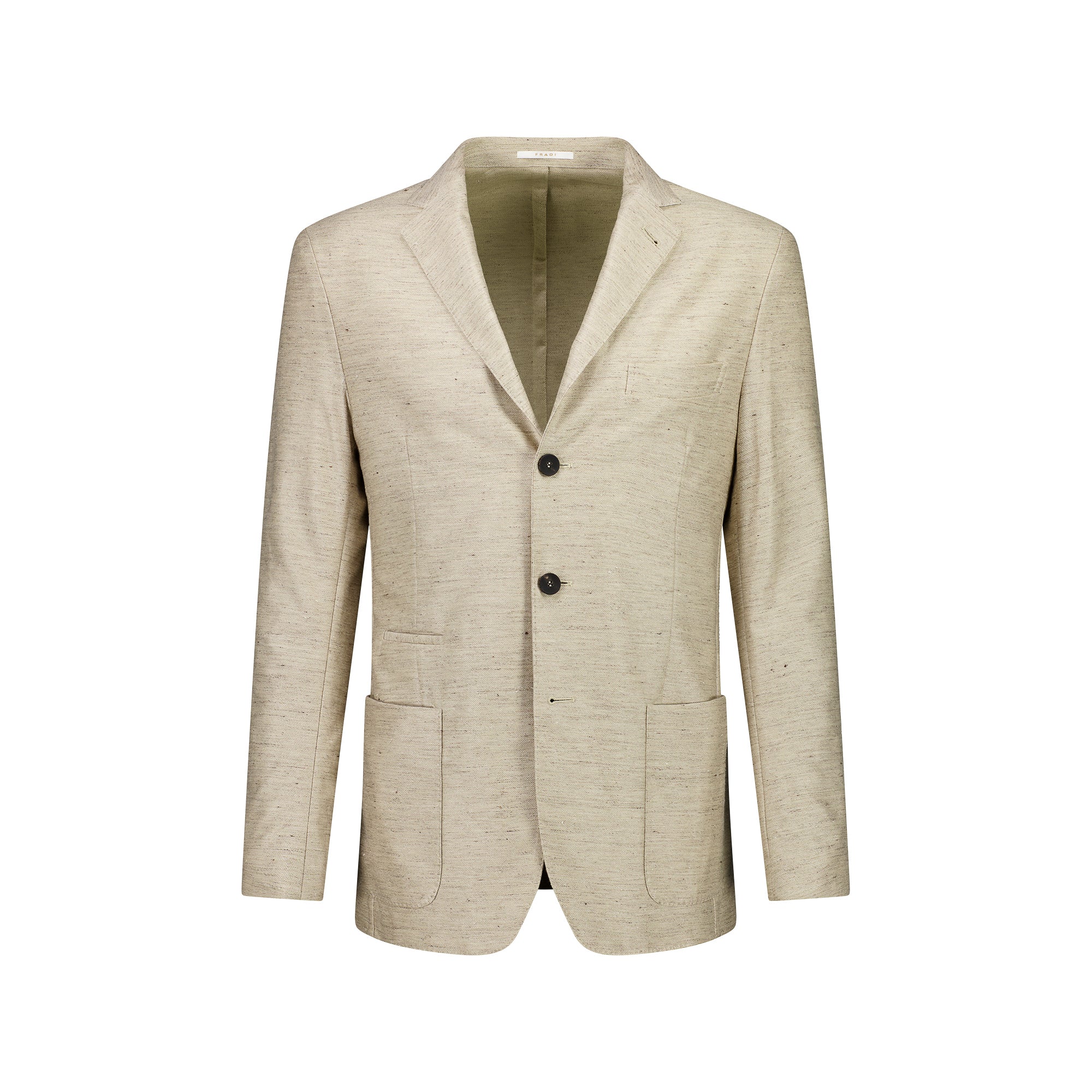 FRADI Cotton Linen Blend Sports Jacket YUTA - Lightweight Breathable Athletic Coat for Running, Golf & Outdoor Activities