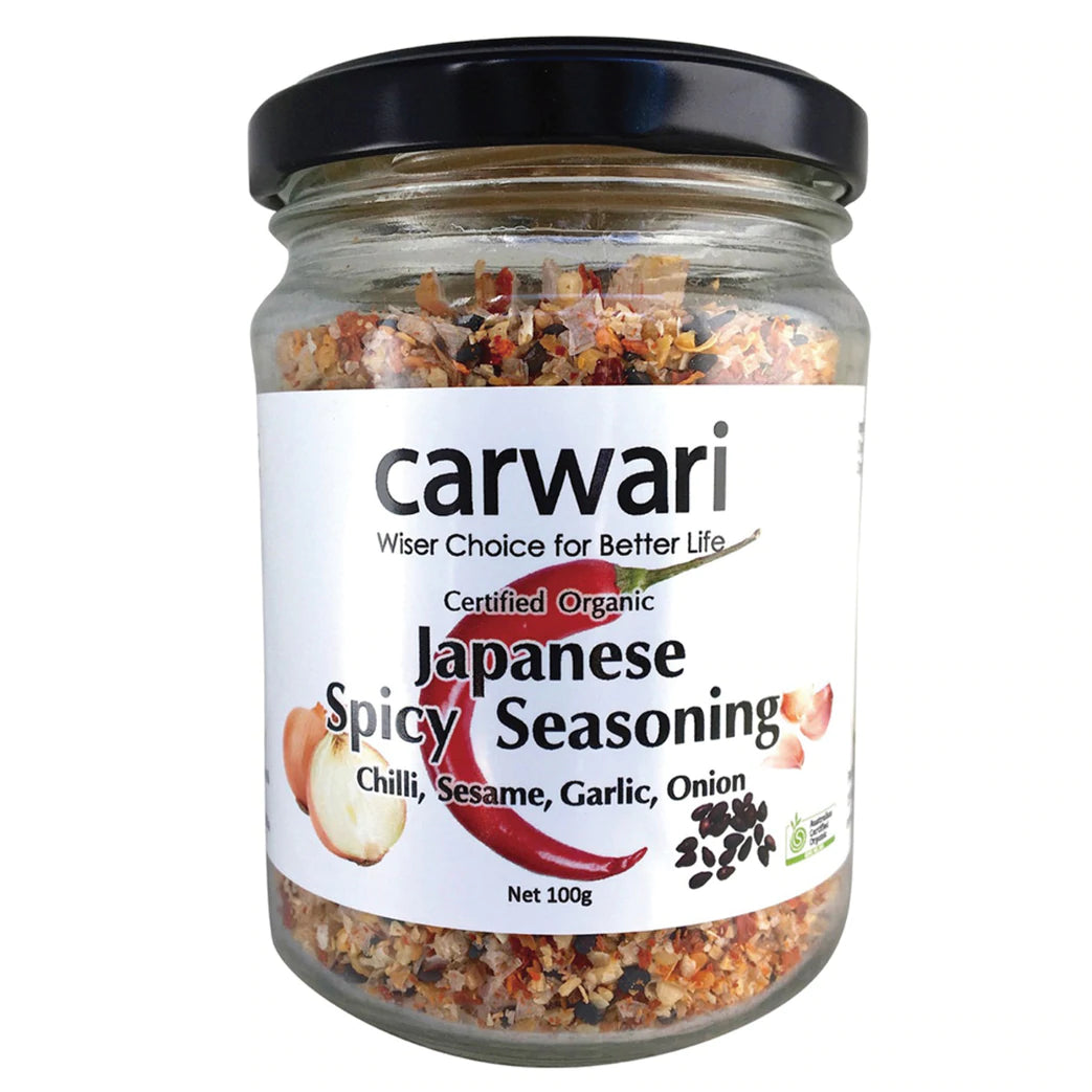 Organic Japanese Spicy Seasoning - Premium Umami Flavor for Sushi, Ramen & Stir Fry - Authentic Asian Cooking Spice Blend