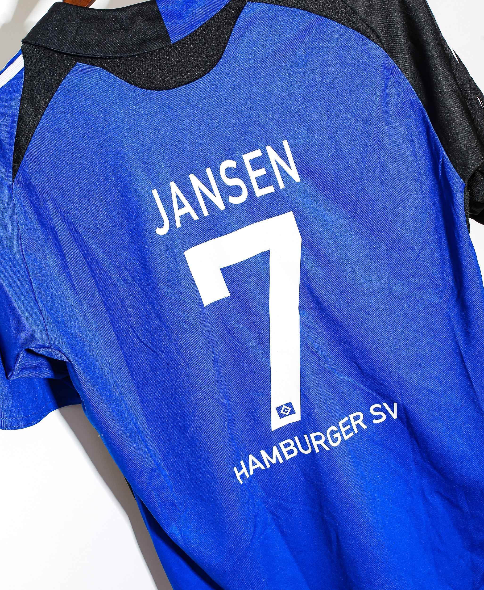 2008 Hamburger SV Away Jersey #7 Jansen - XL Size Soccer Shirt for Fans & Collectors - Perfect for Matches, Gifts & Memorabilia
