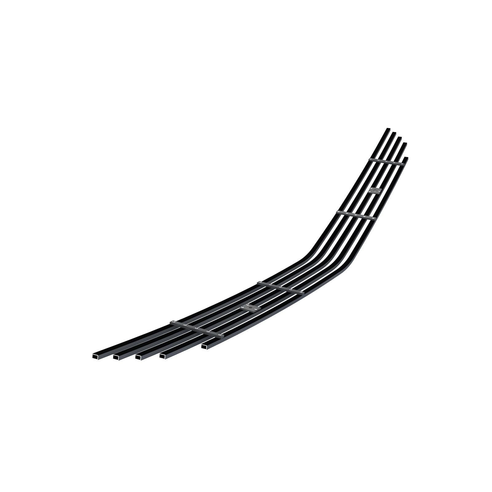 2011-2014 Dodge Charger Lower Bumper Black Billet Front Grill Insert | APS Compatible Replacement Grille S18-H57866D | Upgrade Your Car's Style & Protection