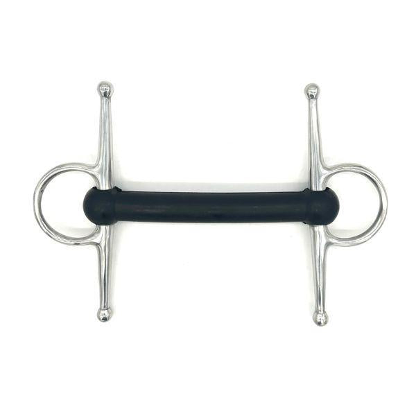Jake Adams Soft Flexi Mouth Full Cheek Bit for Horses - Comfortable Equestrian Training Bit for Dressage & Jumping | Perfect for Sensitive-Mouthed Horses & Beginner Riders