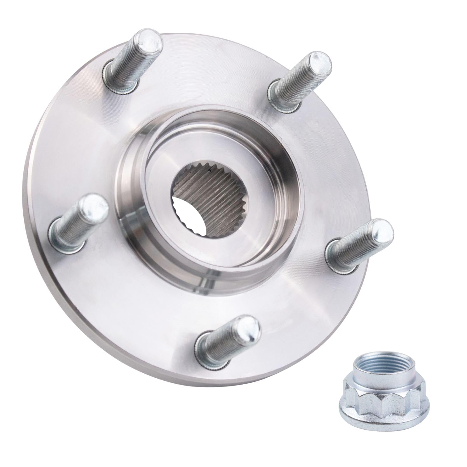 Toyota & Lexus Front Wheel Hub and Bearing Assembly Kit - Driver or Passenger Side Replacement - Perfect for Off-Roading, Daily Commuting and DIY Car Repairs