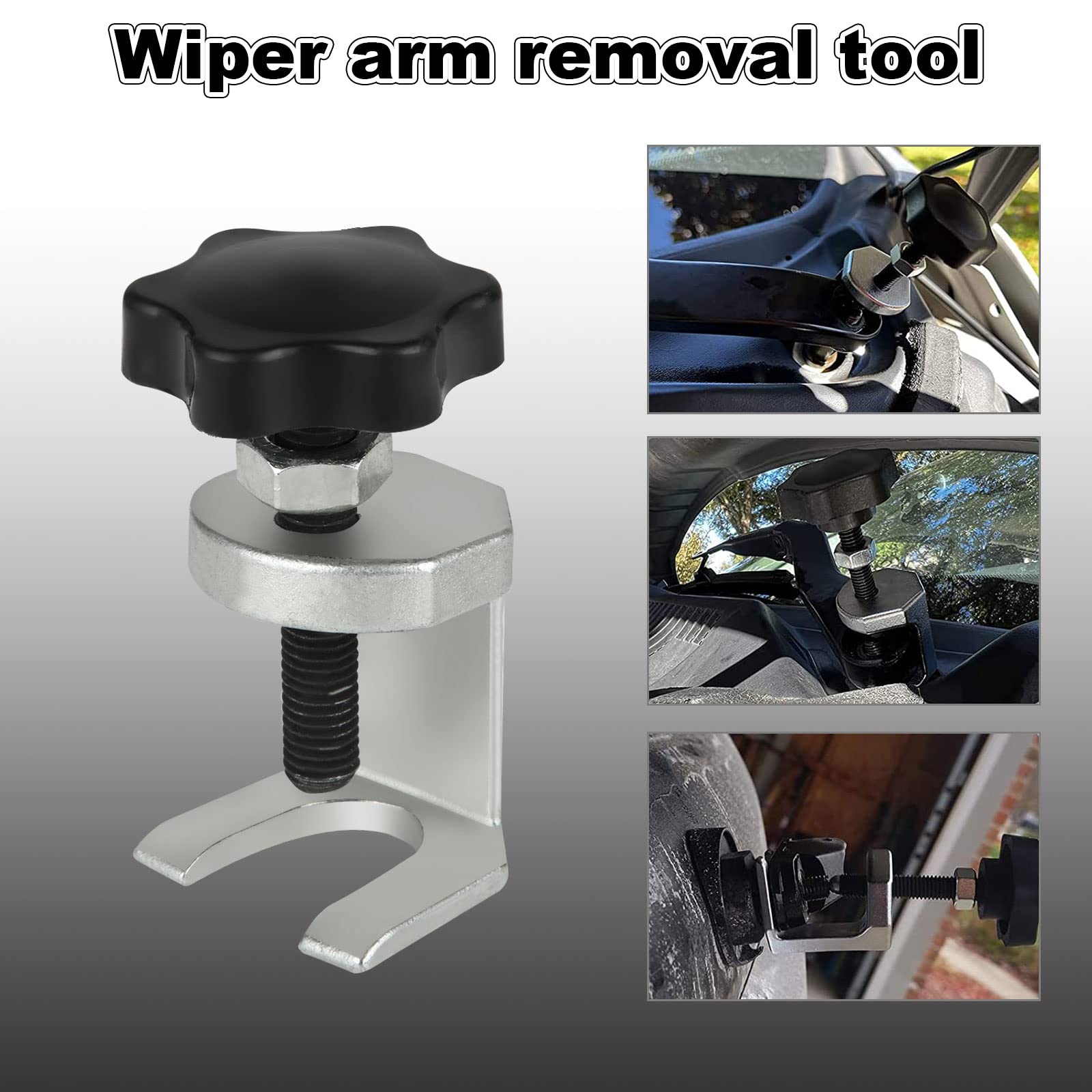 Heavy-Duty Battery Terminal Puller & Wiper Arm Removal Tool - Professional Auto Repair Kit for Windshield Wiper Arm and Bearing Removal - Perfect for DIY Car Maintenance and Mechanic Workshops