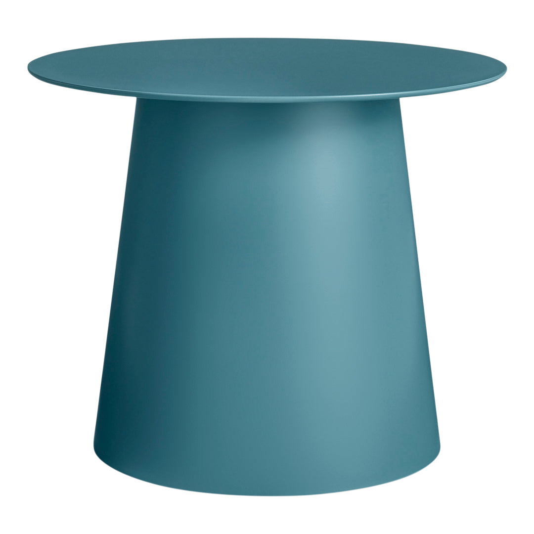 Modern Circular Low Cocktail Table - Stylish Coffee Table for Living Room, Lounge & Patio - Perfect for Small Spaces & Home Decor