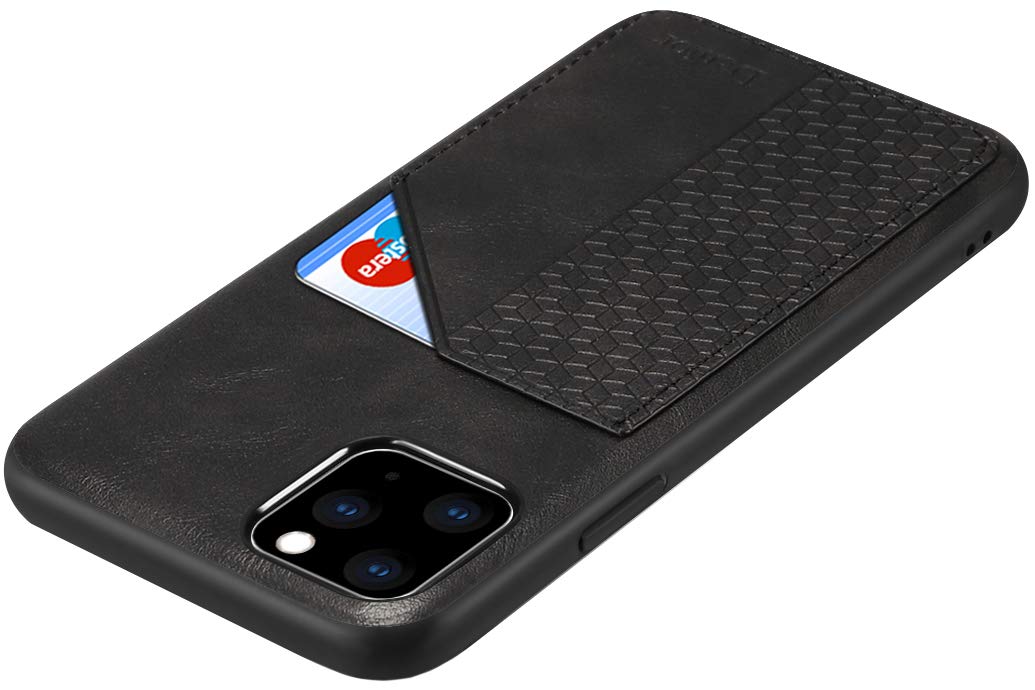 SINIANL Ultra Slim Leather Wallet Phone Case for iPhone 11/11 Pro/11 Pro Max with Credit Card Slot | Premium Protective Cover for Daily Use, Travel & Business Meetings