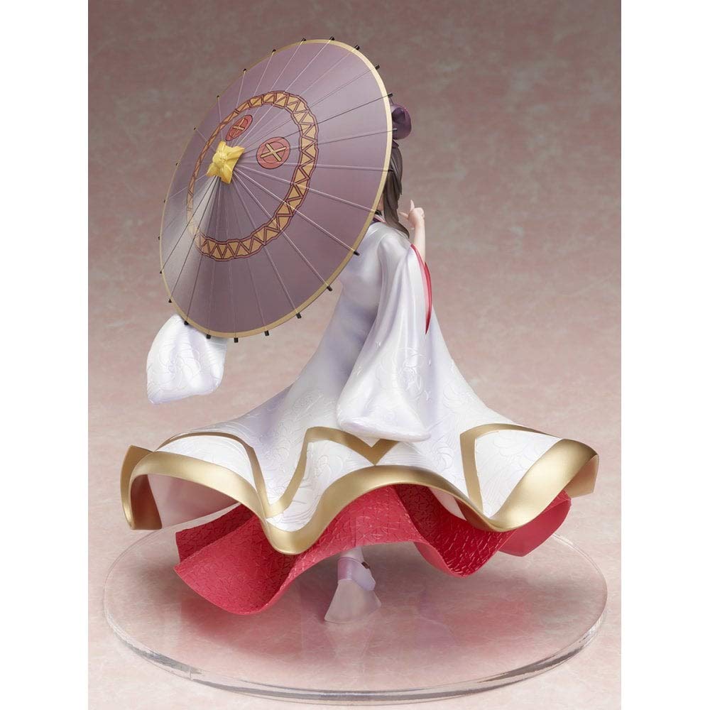 KonoSuba: Megumin (Shiromuku Version) 1:7 Scale Anime PVC Figure - Perfect for Anime Collections & Display