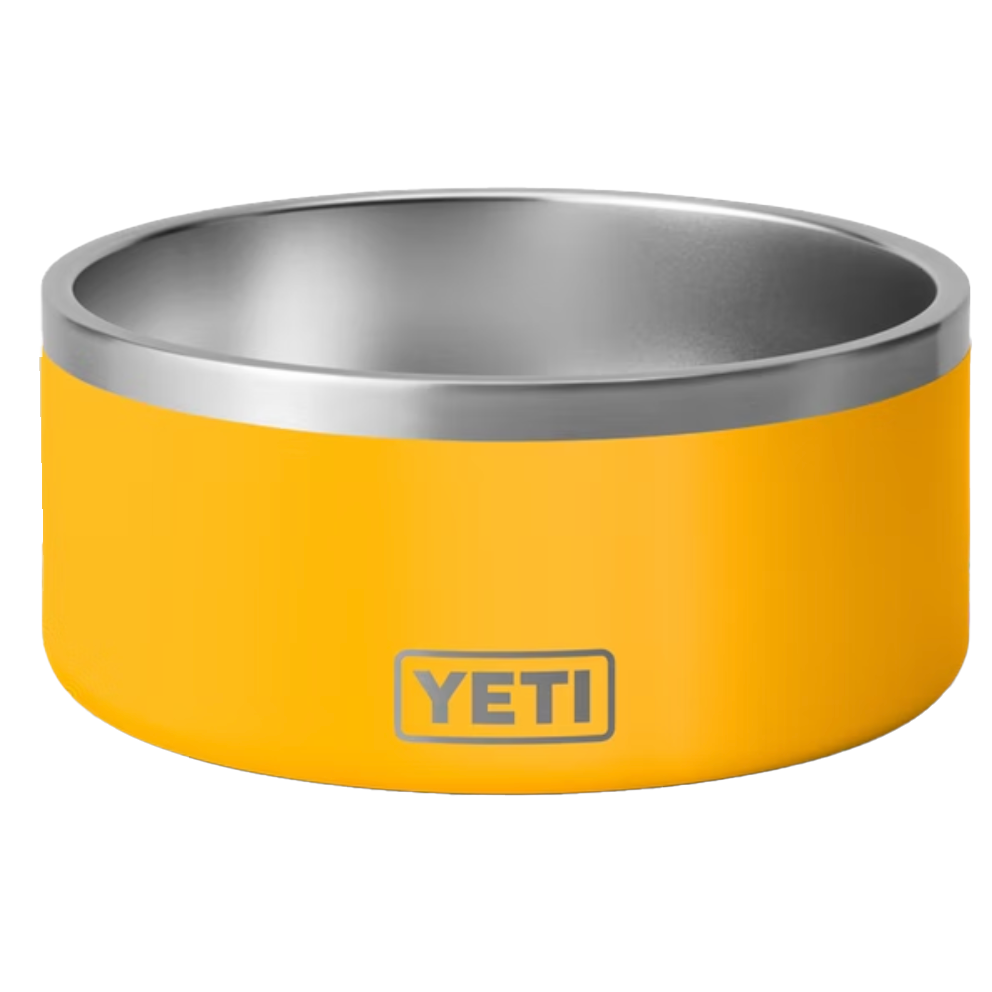 Premium Boomer 8 Dog Bowl - Non-Slip Stainless Steel Pet Food & Water Dish for Large Dogs - Perfect for Home, Outdoor, Travel & Training Use