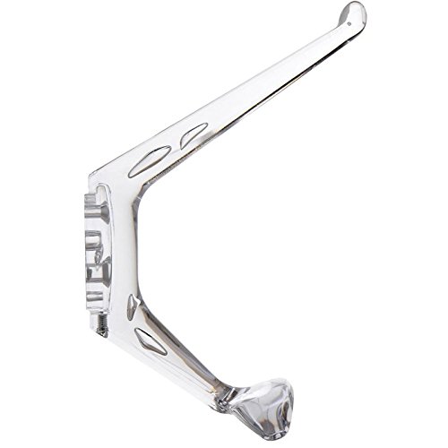 Kartell Transparent Hanger Furniture - 20 x 13 x 12 cm - Modern Coat Rack for Home & Office Organization