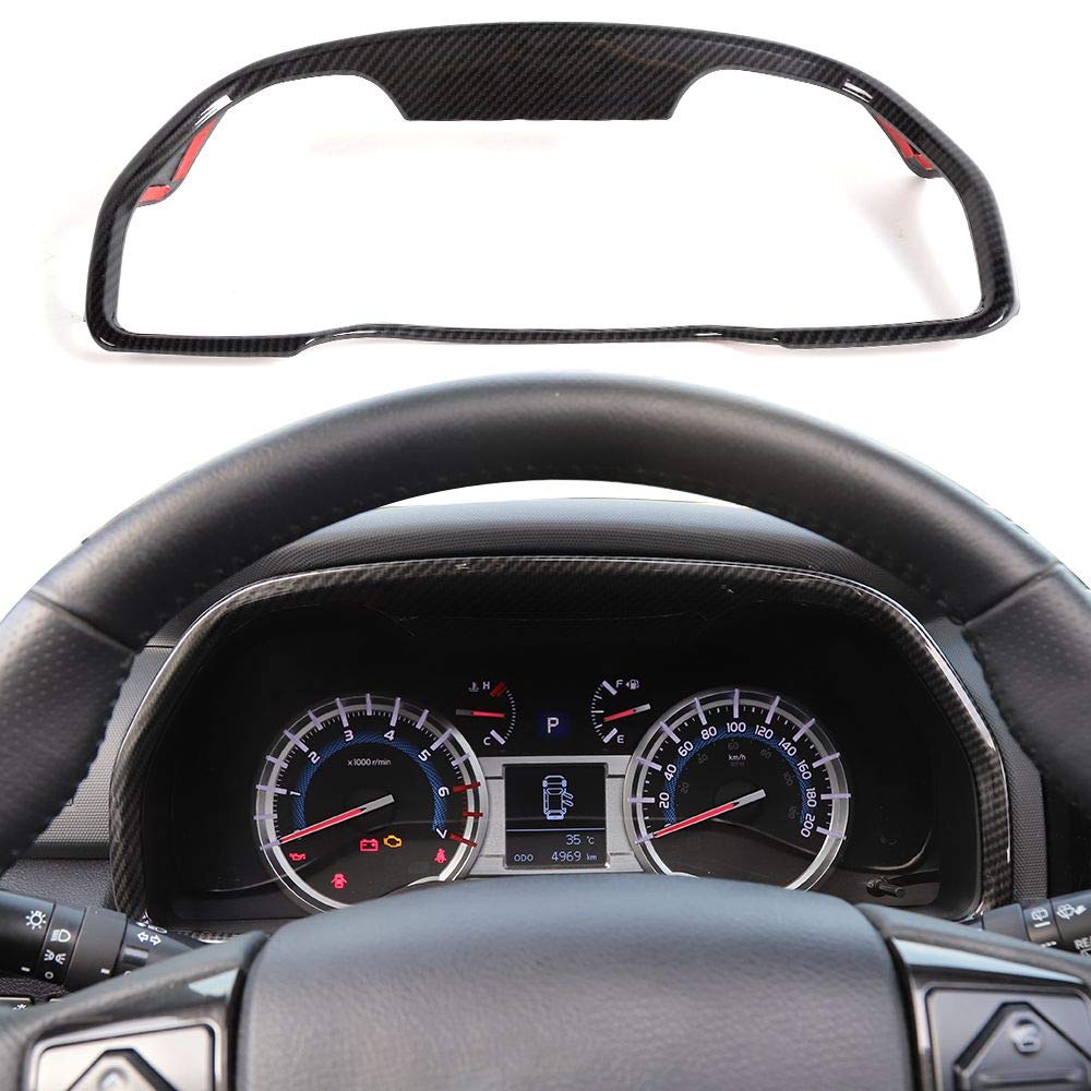 Carbon Fiber Grain Dashboard Trim for Toyota 4Runner SUV 2010-2019 - Voodonala Interior Upgrade - Perfect for Off-Road Adventures & Daily Commutes