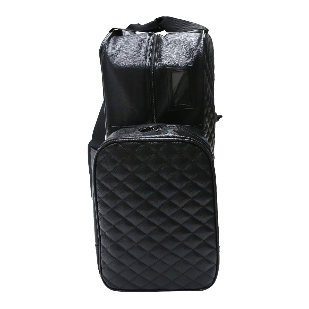UNISTRENGH Professional Equestrian Bag - Durable PU Leather Waterproof Horse Riding Boot & Helmet Storage Bag for Women & Men | Perfect for Horseback Riding, Training & Competitions