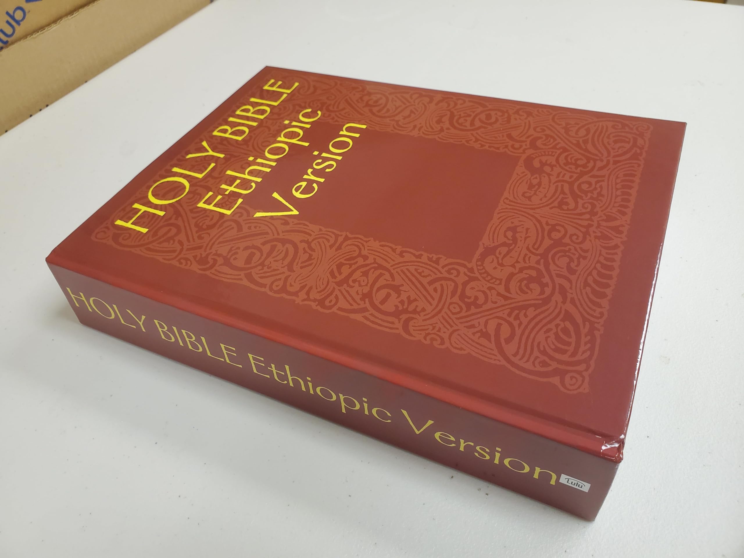 HOLY BIBLE Ethiopic Version - Old Testament, Apocrypha, Enoch & Jubilees | Canonical Scripture of the Ethiopian Orthodox Church | Perfect for Biblical Study, Religious Research & Spiritual Growth