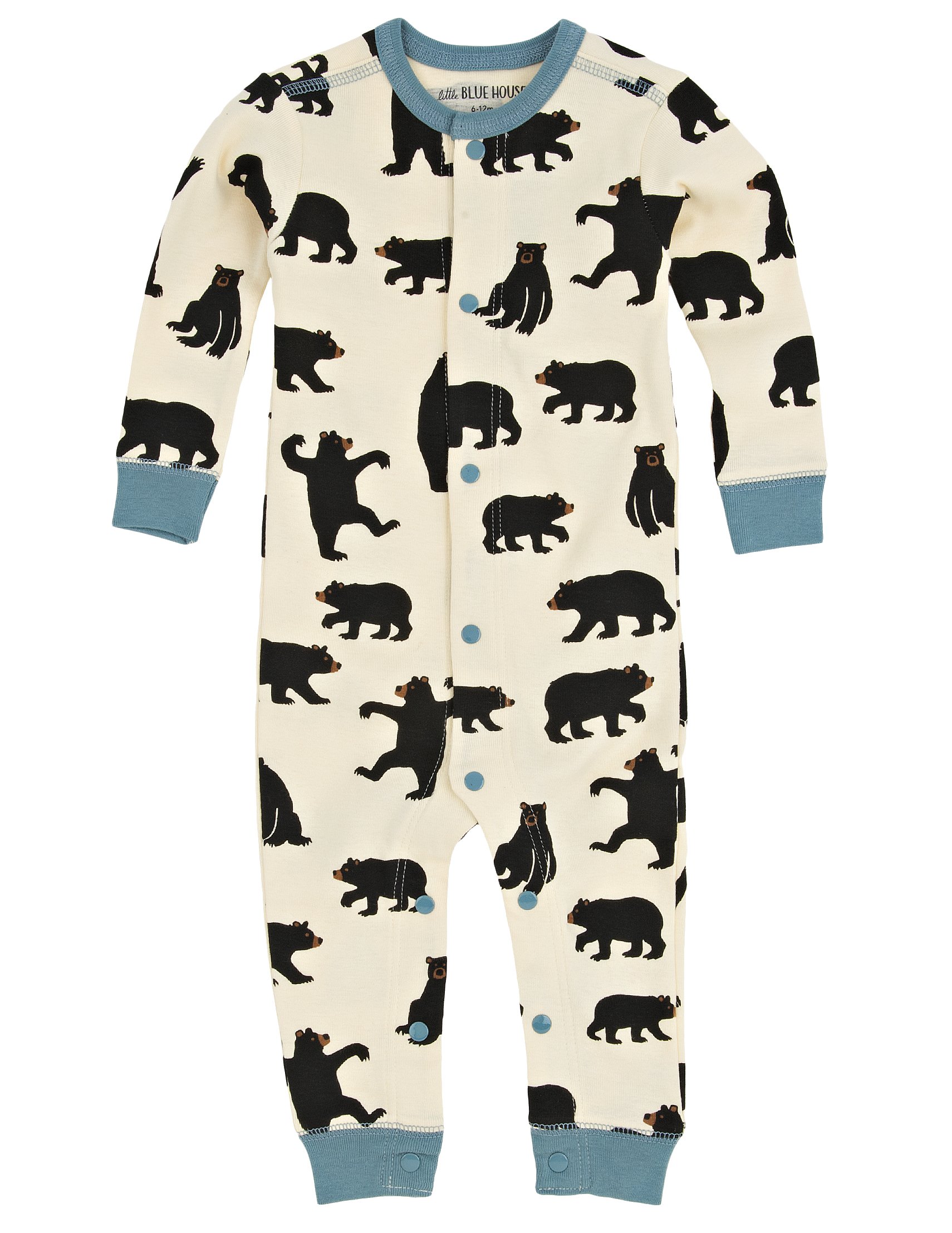 Little Blue House By Hatley Baby Boys' Romper - Soft Cotton One-Piece Outfit for Newborns & Infants | Perfect for Playtime, Daycare & Family Photos