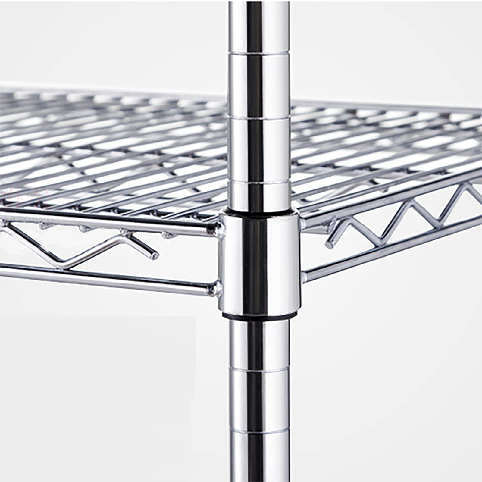 50 Pcs Wire Shelf Clips for 3/4