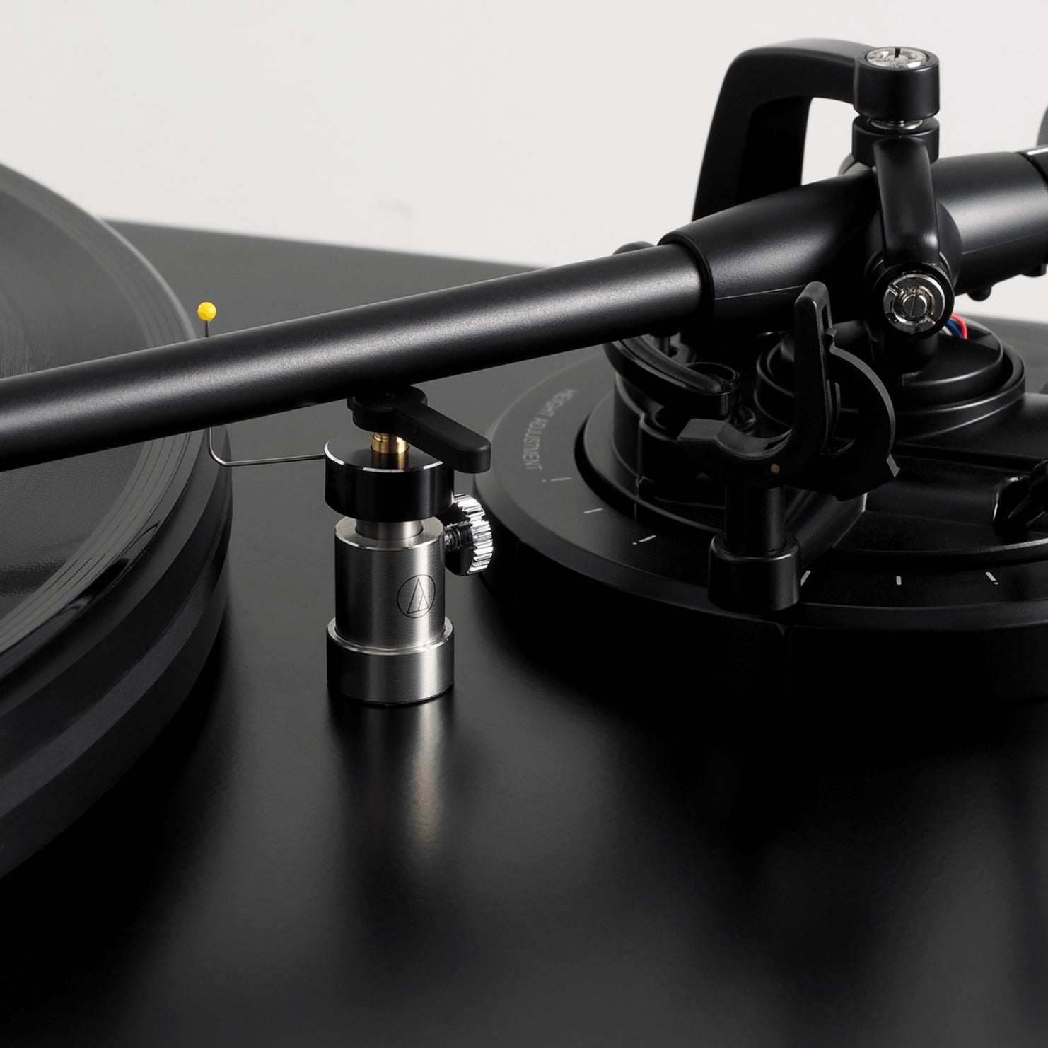 Audio Technica Tonearm Raiser for Manual Turntables - Adjustable Height for Optimal Sound Quality - Perfect for Vinyl Record Players & Hi-Fi Audio Systems