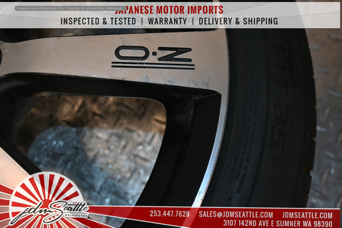 4 OZ Racing Wheels Set - High Performance Lightweight Alloy Wheels for Sports Cars & Track Racing - Perfect for Drifting, Drag Racing & Street Performance