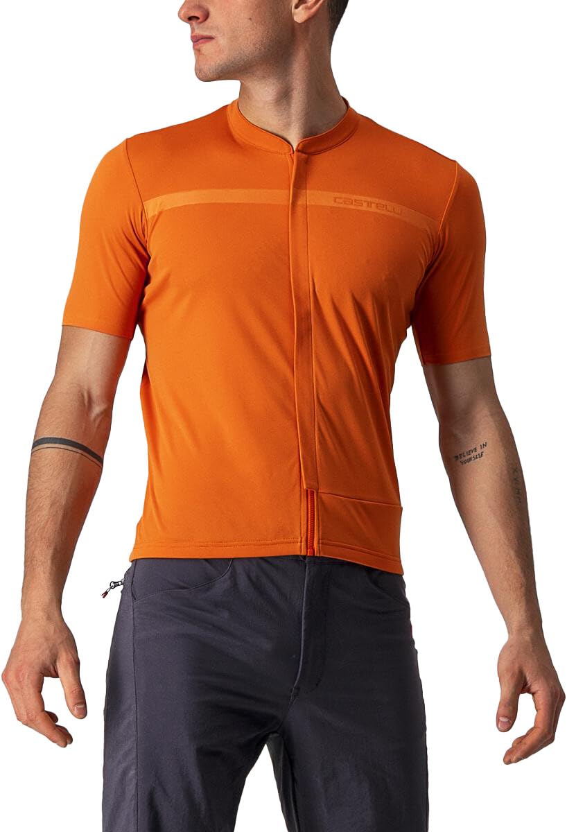 Castelli Men's Performance T-Shirt - Breathable & Moisture-Wicking Activewear for Cycling, Running & Gym Workouts