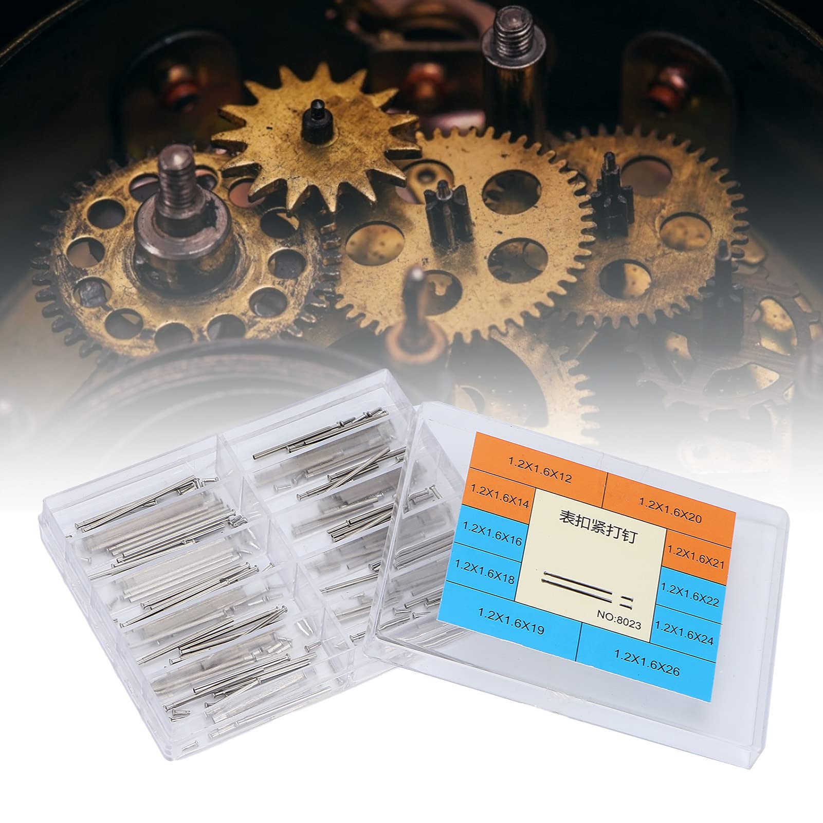 Professional Watch Link Remover Kit with Pressure Bars, Pins & Rivet Ends - Watch Band Repair Tool for Adjusting Bracelet Size, Removing Clasps & Friction Pins - Perfect for Watch Repair Shops, Jewelers & DIY Watch Band Adjustments at Home