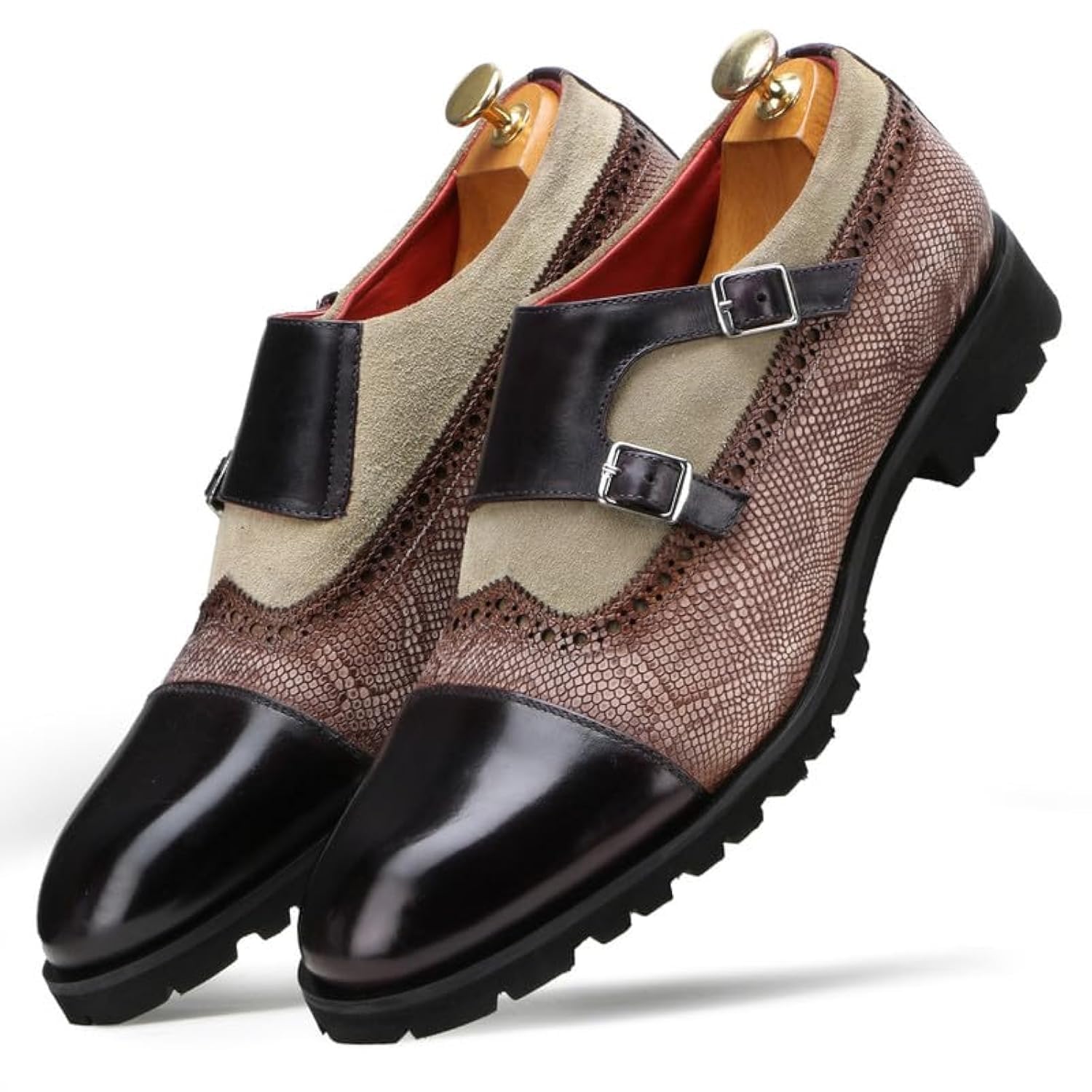 Men's Lightweight Handcrafted Full Grain Leather Loafers - Business Casual Dress Shoes with AirFlexLite Technology | Perfect for Office, Weddings & Formal Events