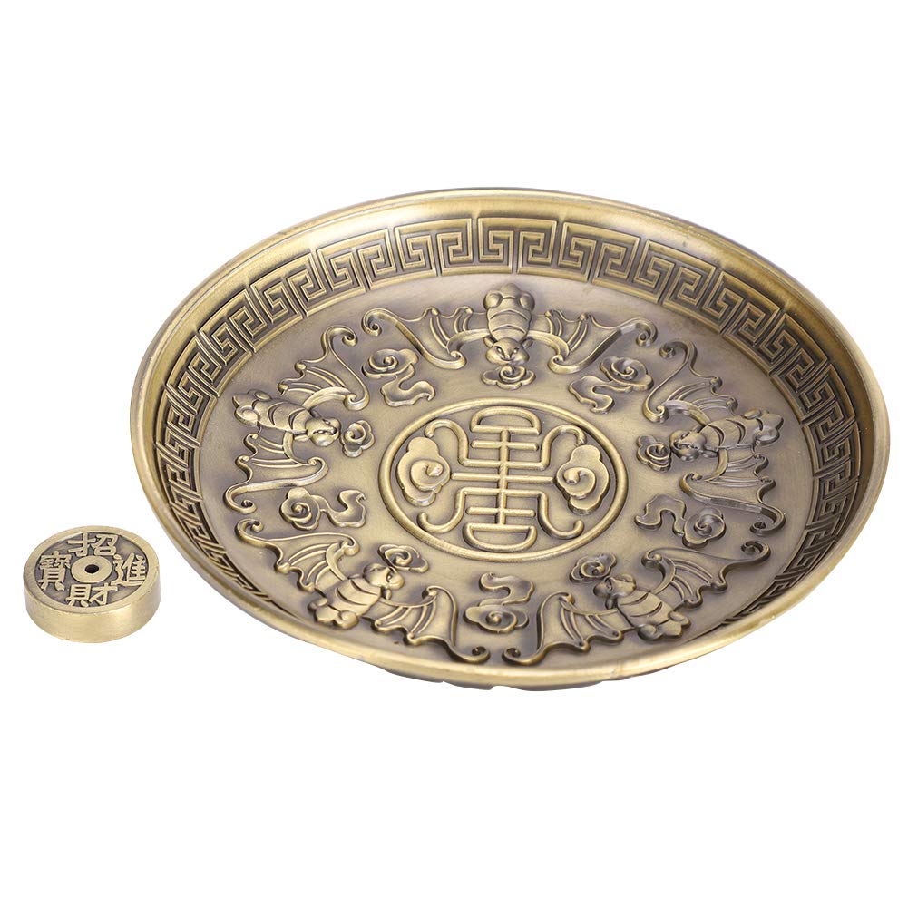 Antique Removable Incense Holder - Corrosion-Resistant for Temples, Offices & Home Meditation | Premium Aromatherapy Accessory for Relaxation & Spiritual Practice