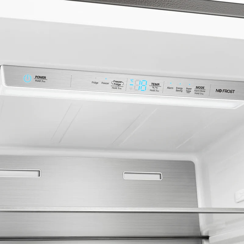 32 Inch Built-In Convertible Refrigerator/Freezer with Decorative Grill Trim - 13.6 cu.ft Right Swing FFFFD1722 32RS | Perfect for Modern Kitchens, Open-Concept Homes & Entertaining Spaces