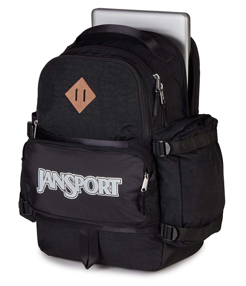 JanSport Seattle Pack Backpack - Durable & Lightweight Black Daypack for School, Travel & Outdoor Adventures