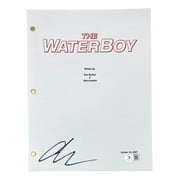 Adam Sandler Autographed The Waterboy Movie Script - Authentic Signed Memorabilia - Perfect for Collectors, Fans & Movie Enthusiasts - Great Gift for Sports Comedy Lovers