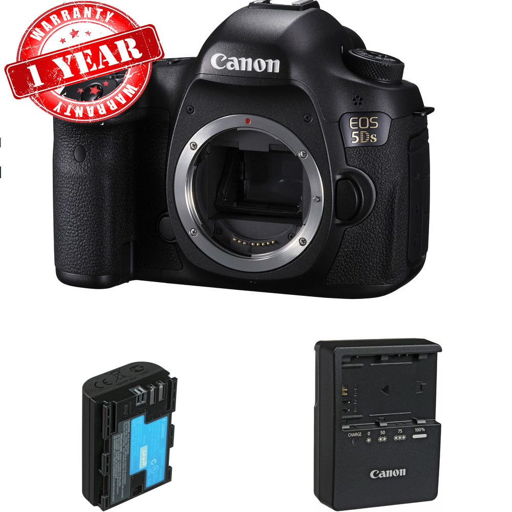 Canon EOS 5DS DSLR Camera Body Only - 50.6MP Full Frame Digital SLR - Professional Photography - USA Stock - Perfect for Portrait, Landscape & Studio Photography