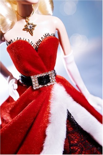 Barbie 2007 Holiday Collector Doll - Limited Edition Christmas Barbie for Collectors & Gift Giving - Perfect for Holiday Decorations, Christmas Tree Toppers & Nostalgic Displays